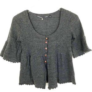 Anthropologie Knitted & Knotted Womens Cardigan M